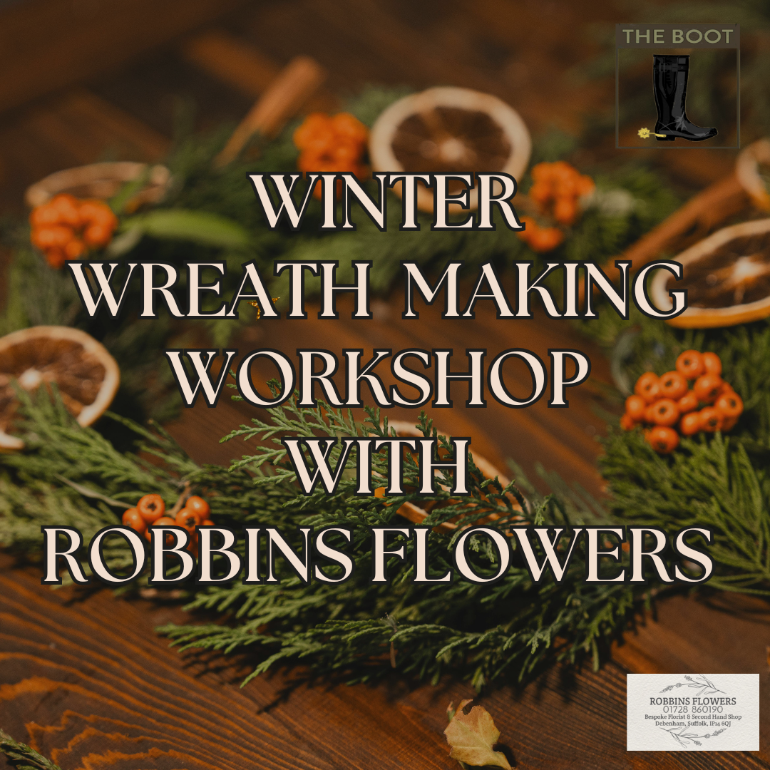 Winter Wreath Making Workshop with Robbins Flowers