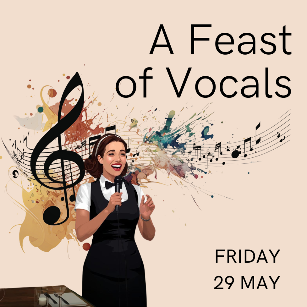 A Feast of Vocals live music dinner event