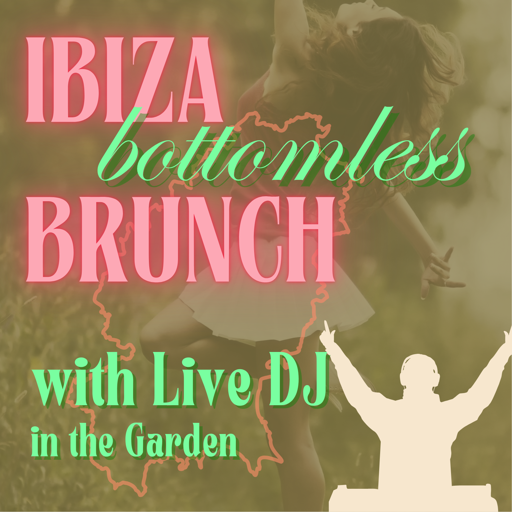 Ibiza Bottomless Brunch at The Freston Boot
